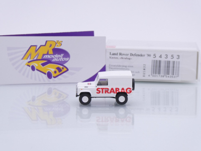 Preview: Busch 54353 # Land Rover Defender 90 " STRABAG Bauunternehmen " 1:87