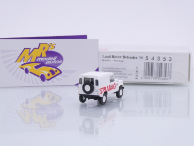 Preview: Busch 54353 # Land Rover Defender 90 " STRABAG Bauunternehmen " 1:87