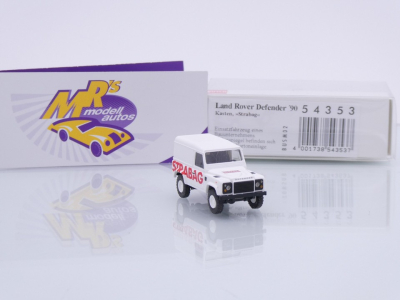 Preview: Busch 54353 # Land Rover Defender 90 " STRABAG Bauunternehmen " 1:87