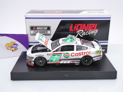 Preview: Lionel Racing CX62423CAFBW # Ford Mustang Dark Horse NASCAR 2024 " Brad Keselowski - Castrol 125 Years Moving Forward " Chrom Startnummer " " 1:24