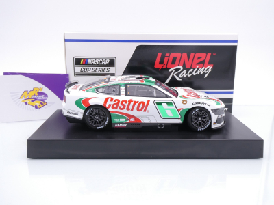 Preview: Lionel Racing CX62423CATBW # Ford Mustang Dark Horse NASCAR 2024 " Brad Keselowski - Castrol Throwback " Chrom Startnummer " " 1:24