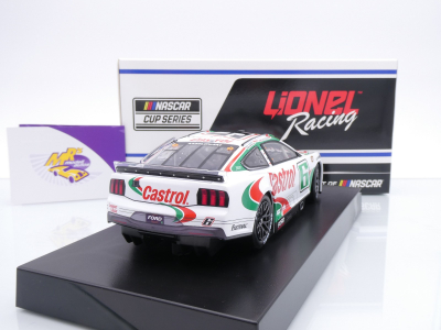 Preview: Lionel Racing CX62423CATBW # Ford Mustang Dark Horse NASCAR 2024 " Brad Keselowski - Castrol Throwback " Chrom Startnummer " " 1:24