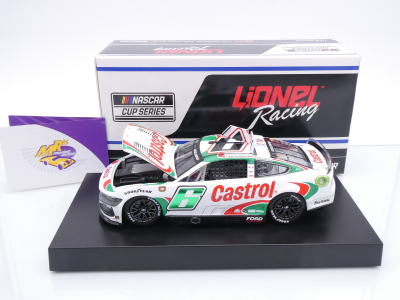 Preview: Lionel Racing CX62423CATBW # Ford Mustang Dark Horse NASCAR 2024 " Brad Keselowski - Castrol Throwback " Chrom Startnummer " " 1:24