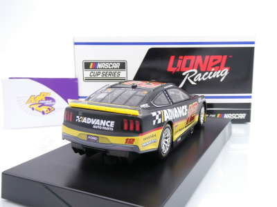 Preview: Lionel Racing C122423ADVRB # Ford Mustang Dark Horse NASCAR 2024 " Ryan Blaney - Advance Auto Parts " Chrom Startnummer " " 1:24
