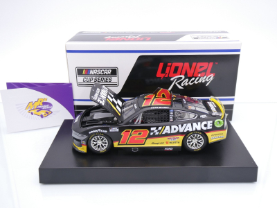 Preview: Lionel Racing C122423ADVRB # Ford Mustang Dark Horse NASCAR 2024 " Ryan Blaney - Advance Auto Parts " Chrom Startnummer " " 1:24