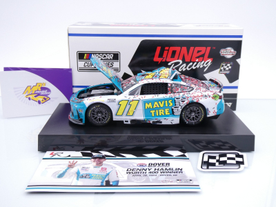 Lionel Racing W112423MAVDHN # Toyota Camry NASCAR 2024 " Denny Hamlin - Mavis Tire Dover Race Winner " 1:24