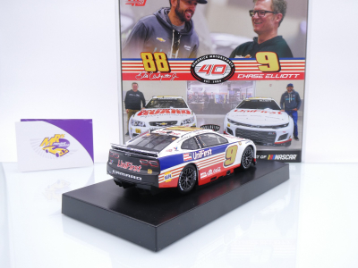 Preview: Lionel Racing CXX2423ETB2PK # Chevrolet Camaro / SS NASCAR 2024 " Chase Elliott / Dale Jr. - National Guard / UniFirst Throwback 2 Car Set " 1:24