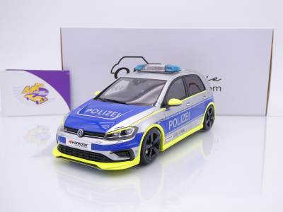 Ottomobile OT1117 # VW Golf VII R Oettinger Baujahr 2018 " Polizei BRD " 1:18