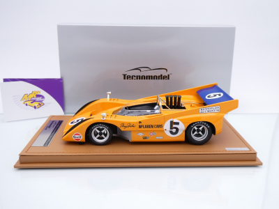 Preview: Tecnomodel TM18-331A # McLaren M8D #5 Can Am Watkins Glen 1970 " Danny Hulme " 1:18