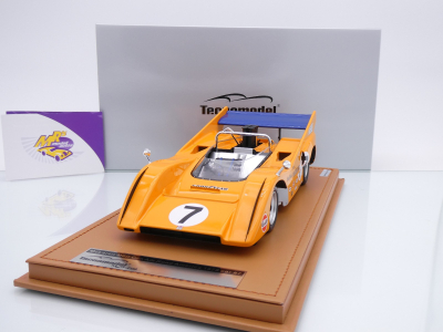 Tecnomodel TM18-331B # McLaren M8D #7 Can Am Road America 1970 " Peter Gethin " 1:18