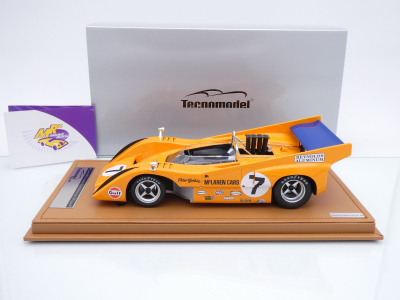 Preview: Tecnomodel TM18-331B # McLaren M8D #7 Can Am Road America 1970 " Peter Gethin " 1:18