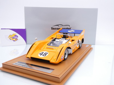 Tecnomodel TM18-331C # McLaren M8D Can Am Mont Tremblant 1970 " Dan Gurney " 1:18