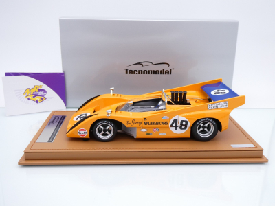 Preview: Tecnomodel TM18-331C # McLaren M8D Can Am Mont Tremblant 1970 " Dan Gurney " 1:18