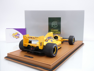 Preview: Tecnomodel TM18-350D # Lotus Honda 100 F1 #11 Canada GP 1989 " Nelson Piquet " 1:18