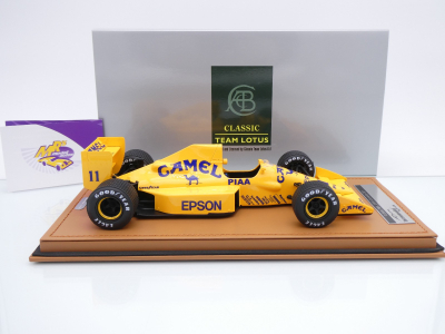 Preview: Tecnomodel TM18-350D # Lotus Honda 100 F1 #11 Canada GP 1989 " Nelson Piquet " 1:18