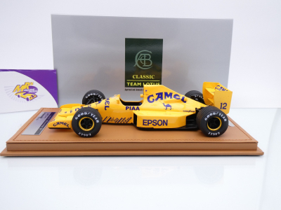 Preview: Tecnomodel TM18-350C # Lotus Honda 100 F1 Australien GP 1989 " Saturo Nakajima " 1:18