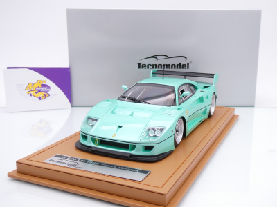 Tecnomodel TM18-410B # Ferrari F40 LM Press Version 1996 " Mintgrünmetallic " 1:18