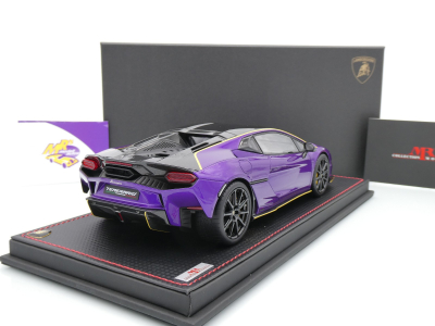 Preview: MR Collection LAMBO062F # Lamborghini Temerario Allegg Pack Baujahr 2024 " Lilametallic ( Viola Pasifae ) " 1:18