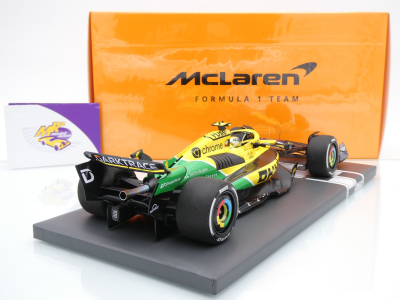 Preview: Minichamps 537242604 # McLaren MCL38 F1 #4 4th Monaco GP 2024 " Lando Norris " 1:18