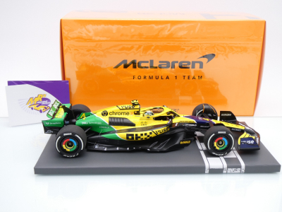 Preview: Minichamps 537242604 # McLaren MCL38 F1 #4 4th Monaco GP 2024 " Lando Norris " 1:18