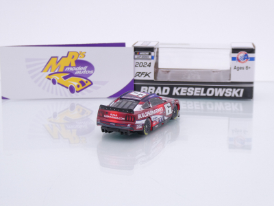 Preview: Lionel Racing CX62465SALBW # Ford Mustang Dark Horse NASCAR 2024 " Brad Keselowski - BuildSubmarines.com Salutes / Patriotic " Chrom Startnummer " " 1:64