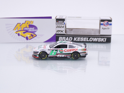 Preview: Lionel Racing CX62465CAFBW # Ford Mustang Dark Horse NASCAR 2024 " Brad Keselowski - Castrol 125 Years Moving Forward " Chrom Startnummer " " 1:64