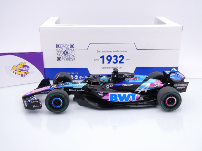Preview: Solido S1814004 # Alpine BWT A524 F1 #31 2nd Brasilien GP 2024 " Esteban Ocon " 1:18