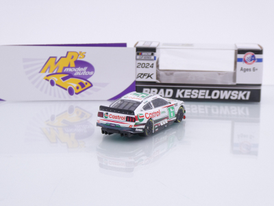 Preview: Lionel Racing CX62465CAFBW # Ford Mustang Dark Horse NASCAR 2024 " Brad Keselowski - Castrol 125 Years Moving Forward " Chrom Startnummer " " 1:64