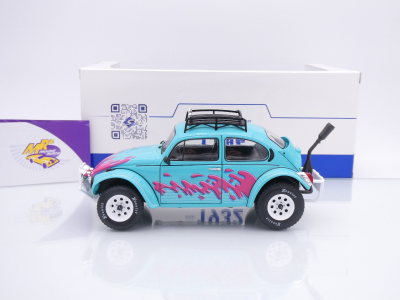 Preview: Solido S1809604 # Volkswagen VW Käfer Baja Buggy Baujahr 1976 " Vice City Tribute " 1:18