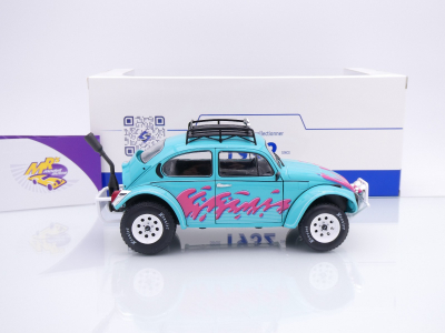 Preview: Solido S1809604 # Volkswagen VW Käfer Baja Buggy Baujahr 1976 " Vice City Tribute " 1:18