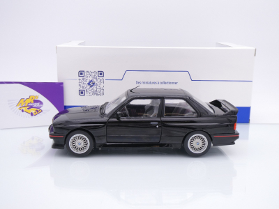 Preview: Solido S1801501 # BMW E30 M3 Sport EVO Baujahr 1990 " schwarz " 1:18