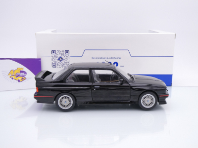 Preview: Solido S1801501 # BMW E30 M3 Sport EVO Baujahr 1990 " schwarz " 1:18