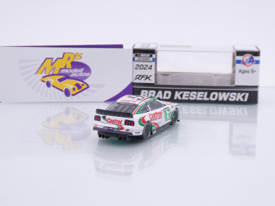 Preview: Lionel Racing CX62465CATBW # Ford Mustang Dark Horse NASCAR 2024 " Brad Keselowski - Castrol Throwback " Chrom Startnummer " " 1:64