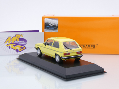 Preview: Maxichamps 940055160 # Volkswagen VW Golf 1 Baujahr 1980 " gelb " 1:43