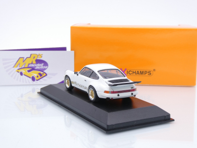 Preview: Maxichamps 940063120 # Porsche 911 Carrera RS 3.0 Baujahr 1974 " weiß " 1:43