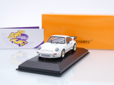 Preview: Maxichamps 940063120 # Porsche 911 Carrera RS 3.0 Baujahr 1974 " weiß " 1:43