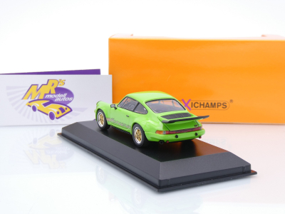 Preview: Maxichamps 940063121 # Porsche 911 Carrera RS 3.0 Baujahr 1974 " grün " 1:43