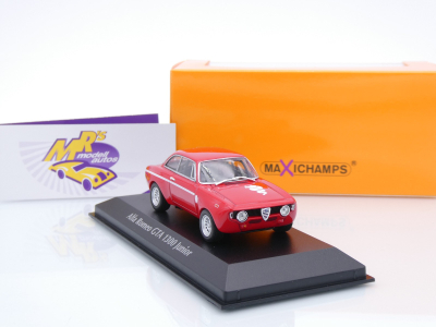 Maxichamps 940120600 # Alfa Romeo GTA 1300 Junior Baujahr 1968 " alfarot-weiß " 1:43