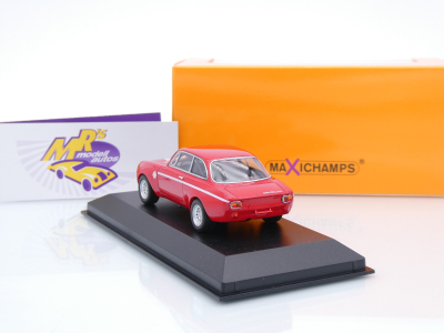 Preview: Maxichamps 940120600 # Alfa Romeo GTA 1300 Junior Baujahr 1968 " alfarot-weiß " 1:43