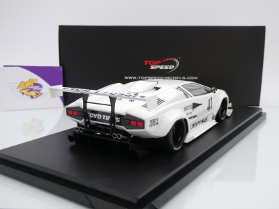 Preview: Top Speed TS0600 # Lamborghini Countach LB-Works " Tokyo Auto Salon 2024 " 1:18