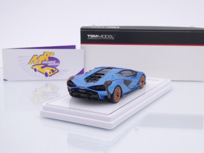 Preview: TSM Models 430830 # Lamborghini Sian FKP 37 Baujahr 2022 " Blu Aegir Metallic " 1:43