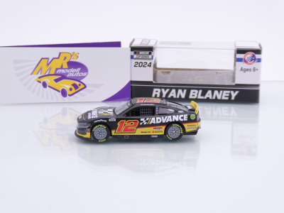 Preview: Lionel Racing C122465ADVRB # Ford Mustang Dark Horse NASCAR 2024 " Ryan Blaney - Advance Auto Parts " Chrom Startnummer " " 1:64