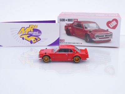 Preview: TSM MINI GT KHMG175 # Nissan Skyline 2000GT-R " Kaido House Street V1 " 1:64