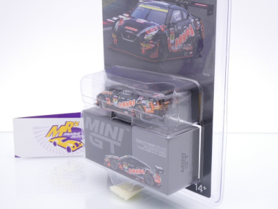 Preview: TSM Mini GT MGT00860-BL # Nissan Nismo GT-R GT3 #10 Super GT 2023 " Ponos " 1:64