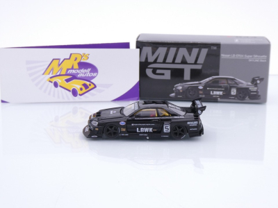 Preview: TSM MINI GT MGT00844-L # Nissan Skyline ER34 #5 Silhouette " Liberty Walk " 1:64