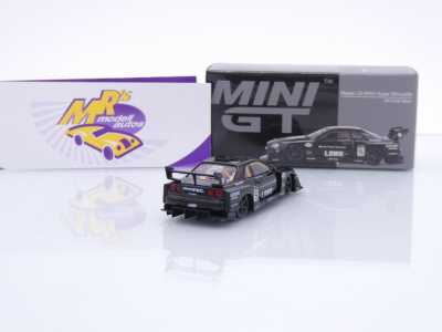 Preview: TSM MINI GT MGT00844-L # Nissan Skyline ER34 #5 Silhouette " Liberty Walk " 1:64