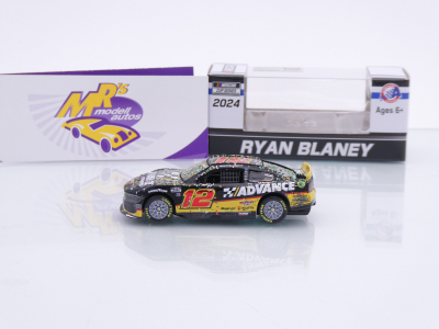 Preview: Lionel Racing W122465ADVRBI # Ford Mustang Dark Horse NASCAR 2024 " Ryan Blaney - Advance Auto Parts Iowa Race Winner " Chrom Startnummer " " 1:64