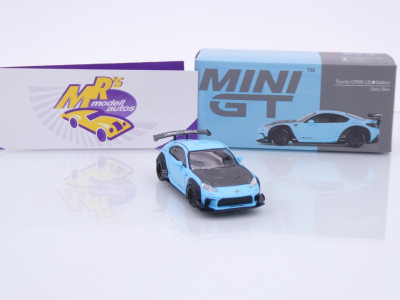Preview: TSM MINI GT MGT00873-L # Toyota GR86 LB-Works Nation LHD " Liberty Walk " 1:64