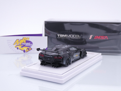 Preview: TSM Model 430778 # Chevrolet Corvette Z06 GT3.R Test Road America 2023 " mattschwarz " 1:43