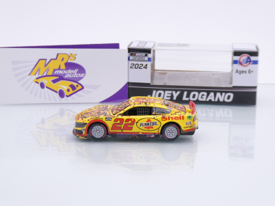 Preview: Lionel Racing W222465SHPJLAS # Ford Mustang Dark Horse NASCAR 2024 " Joey Logano - Shell-Pennzoil North Wilkesboro All-Star Race Winner " 1:64